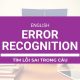 Secondary English Error Recognition 640 X 360